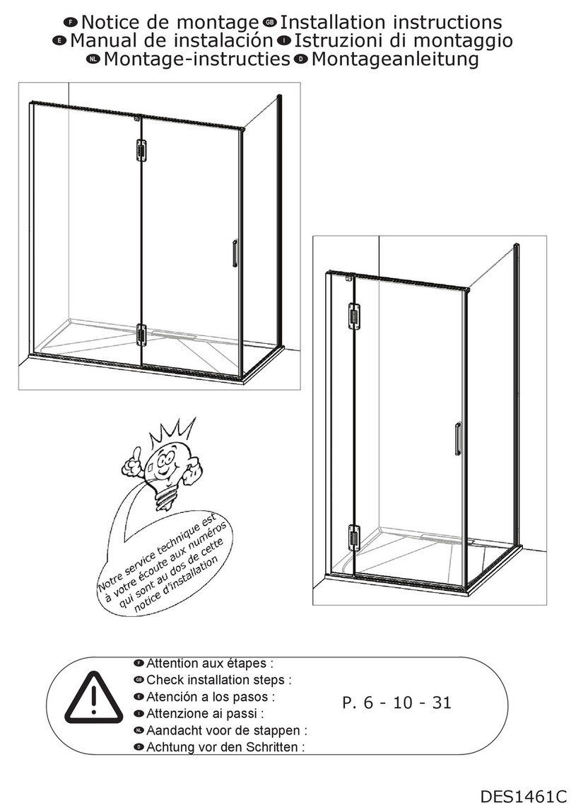 Kinedo EKINOX P+F User manual Kinedo EKINOX P+F User manual