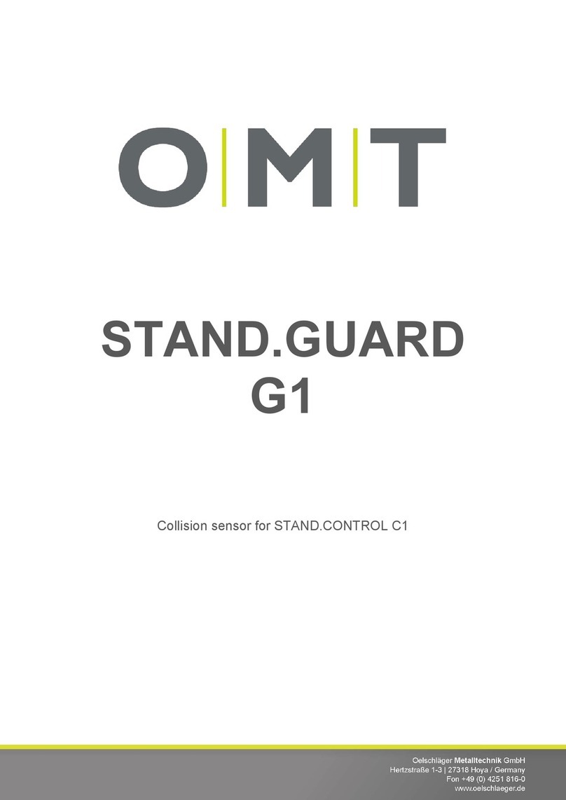 OMT STAND.GUARD G1 Operation manual