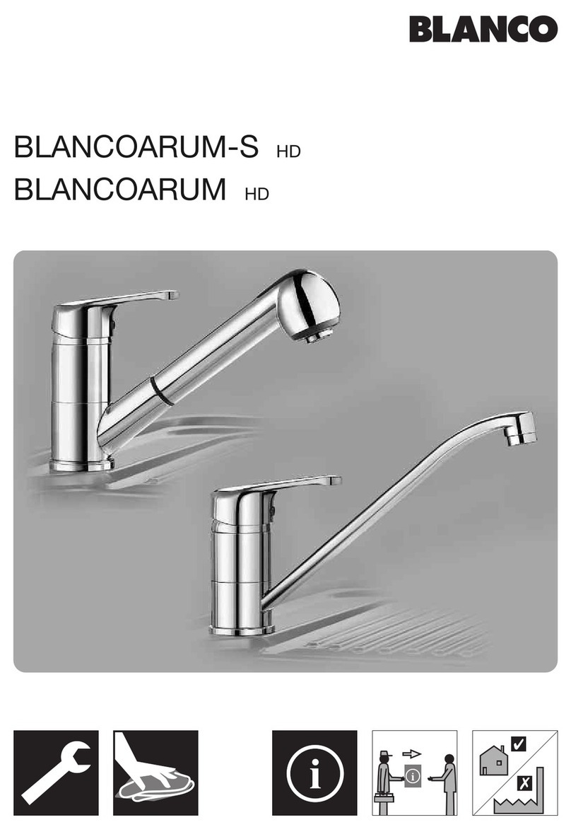 Blanco ARUM-S 515585 Operation manual Blanco ARUM-S 515585 Operation manual
