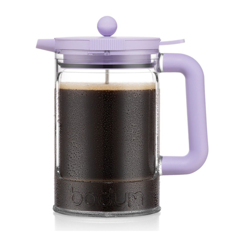 Bodum BEAN K11683-10-360S-Y20 Instructions for use