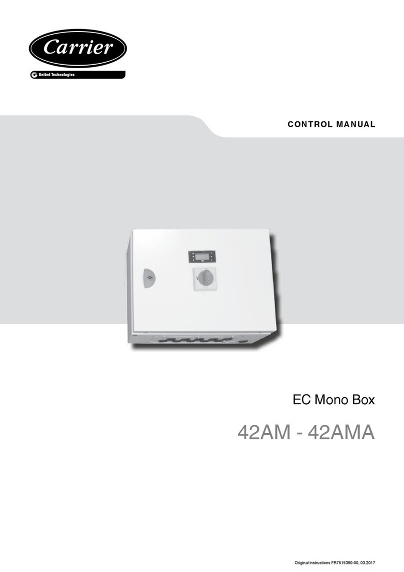 United Technologies Carrier 42AM Control manual