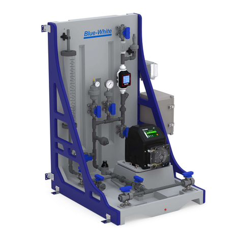 Blue-White industries ProSeries Chem-Feed CFPS-1 manual