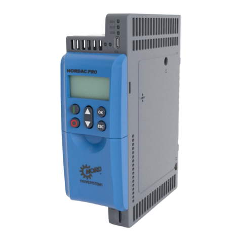 Nord Drivesystems NORDAC PRO SK 500P Specification sheet