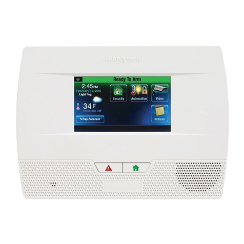 Honeywell Home Lynx 5210 Quick reference guide