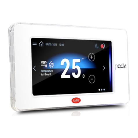 Carel pGDx Touch 4.3 quick start guide