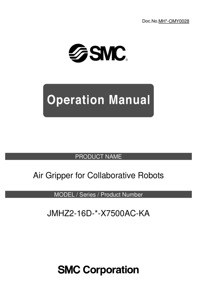 SMC Networks JMHZ2-16D-X7500AC-KA Series User manual SMC Networks JMHZ2-16D-X7500AC-KA Series User manual