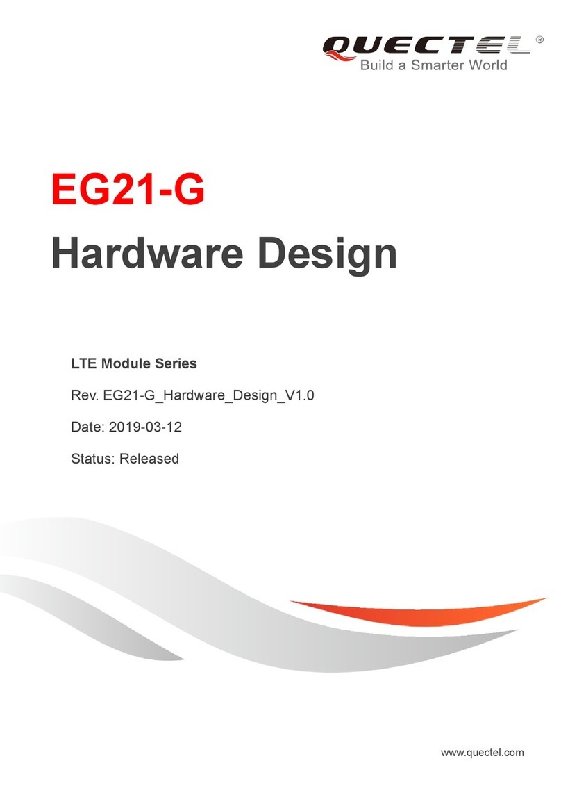 Quectel EG21-G Supplement Quectel EG21-G Supplement