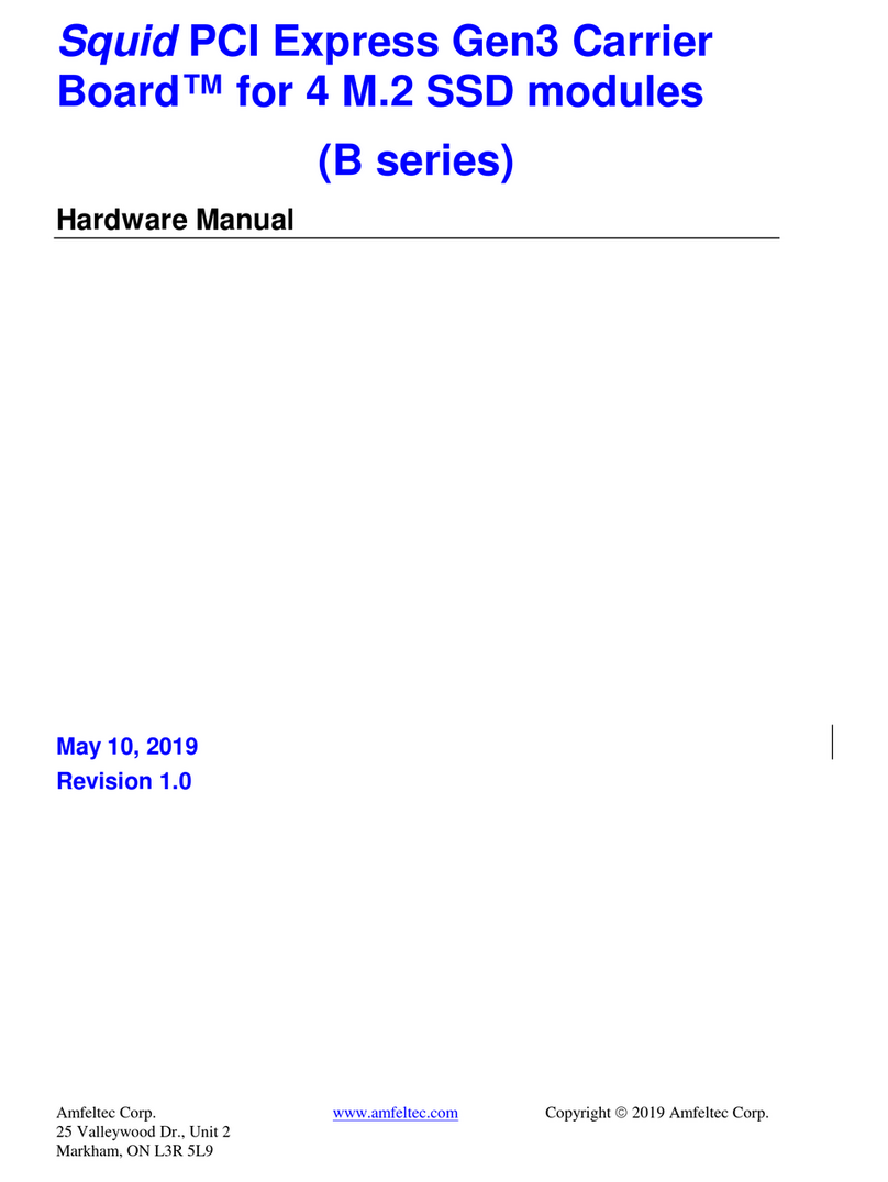 Amfeltec B Series Hardware manual