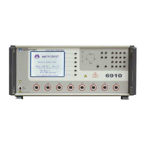 Microtest 6910 User manual