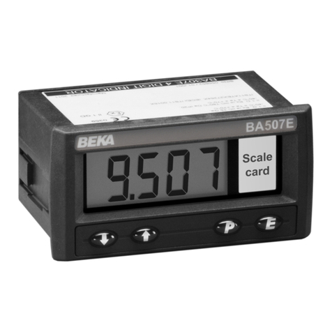 BEKA BA507E Installation & maintenance instructions