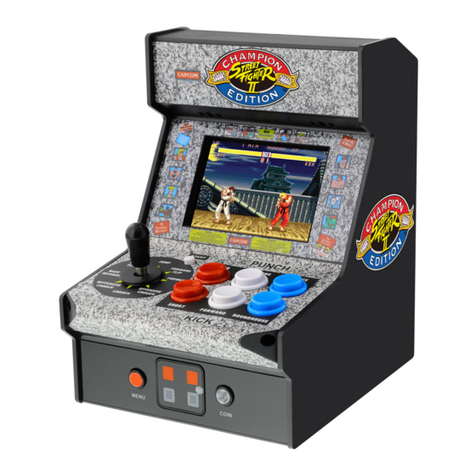 My Arcade STREET FIGHTER II CHAMPION EDITION Micro Player... user guide