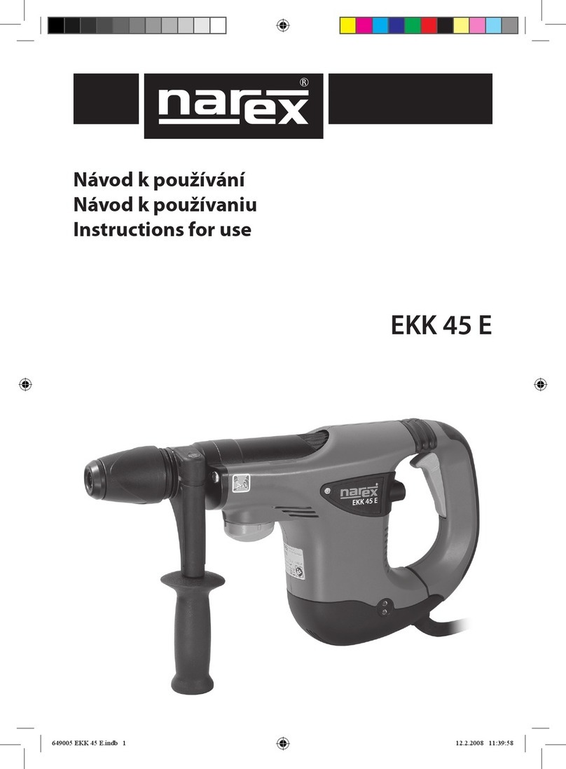 Narex EKK 45 E User manual