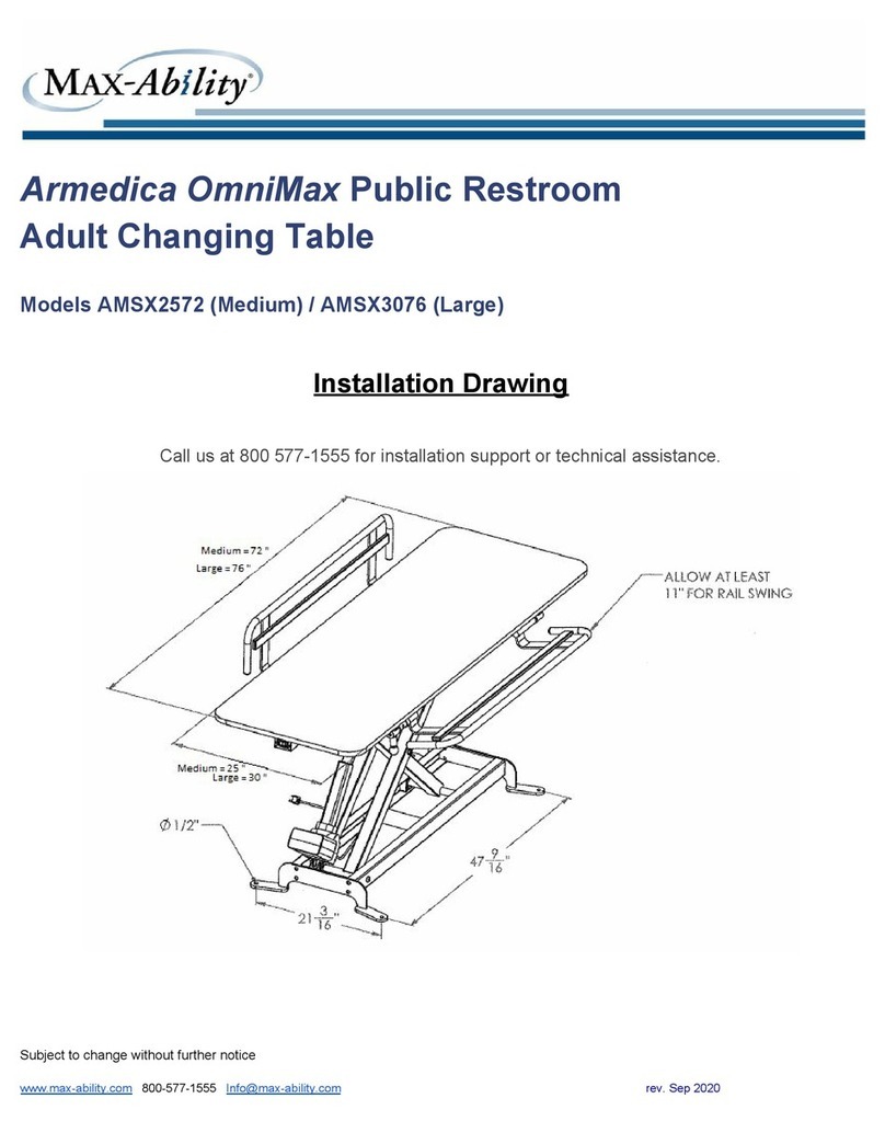 Max-Ability Armedica OmniMax quick start guide