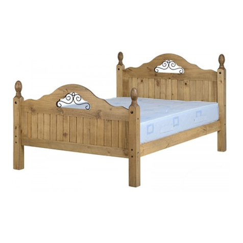 Seconique CORONA 4'6" LOW END BED Assembly instructions