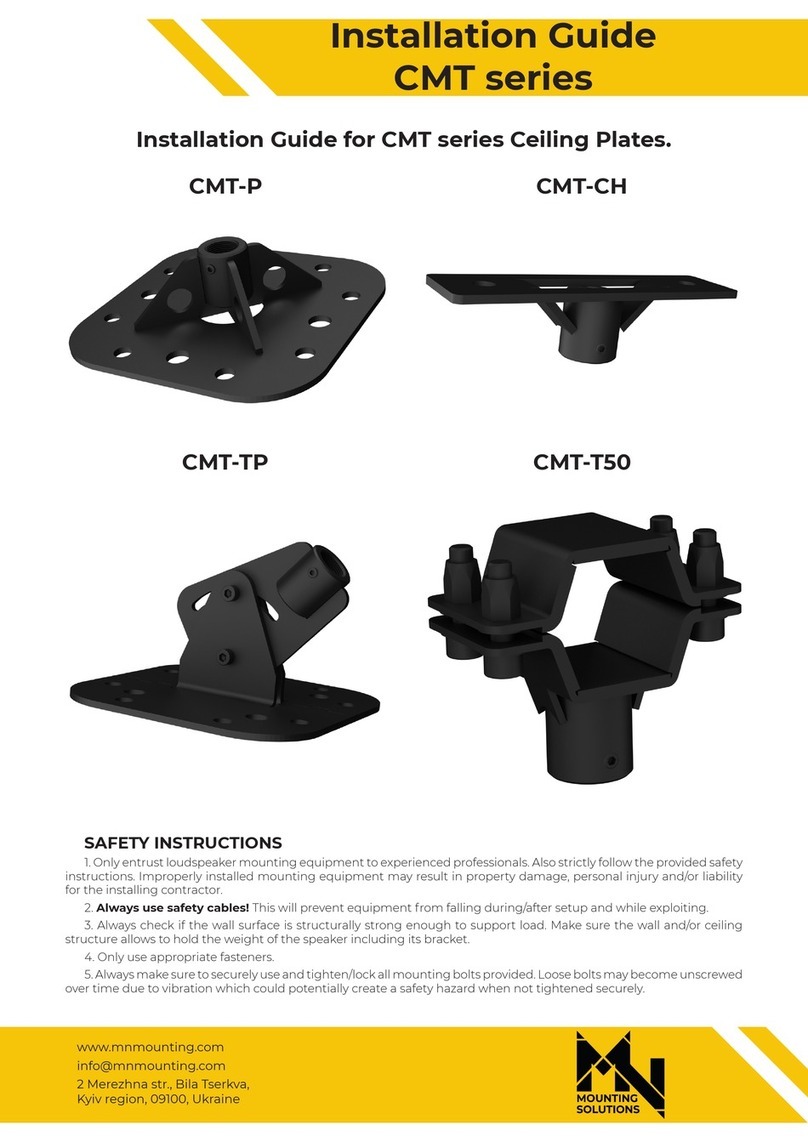 Mounting Solutions CMT Series User manual