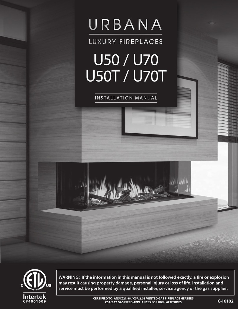 Urbana U50 installation manual