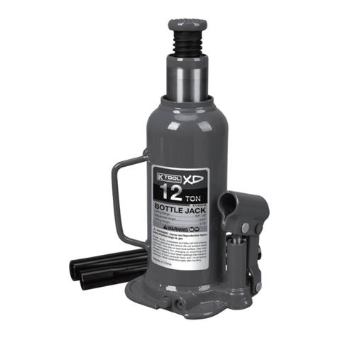 K Tool International XD KTI-63213A owner's manual