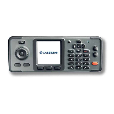Cassidian TMR880i user guide