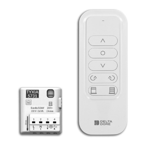 DELTA DORE TYXIA 631 manual