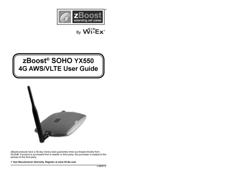 Wi-Ex zBoost SOHO YX550 User manual