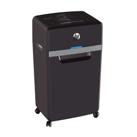 HP Pro Shredder 24CC User manual