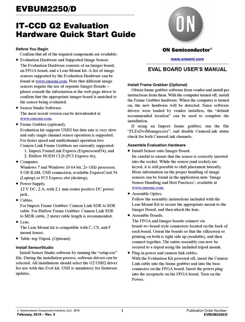 ON Semiconductor EVBUM2250/D Hardware quick start guide