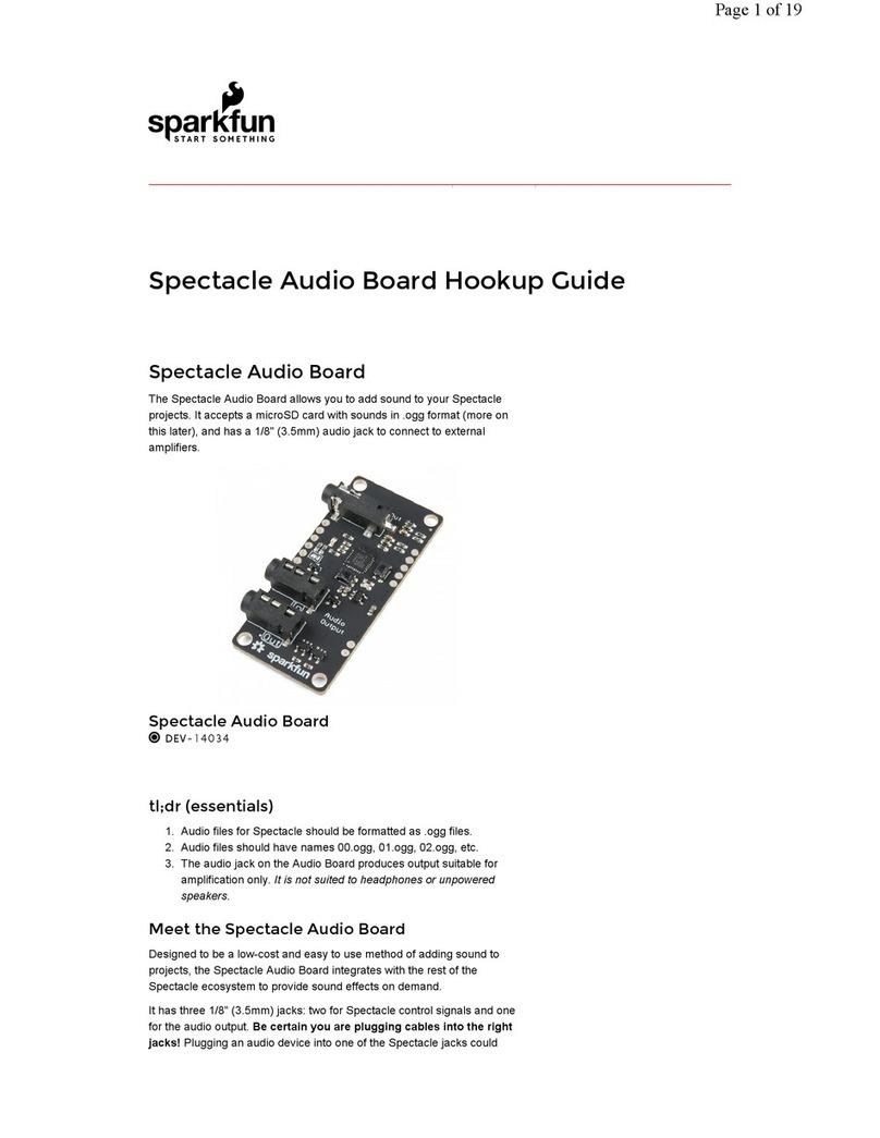 sparkfun DEV-14034 HOOK-UP GUIDE