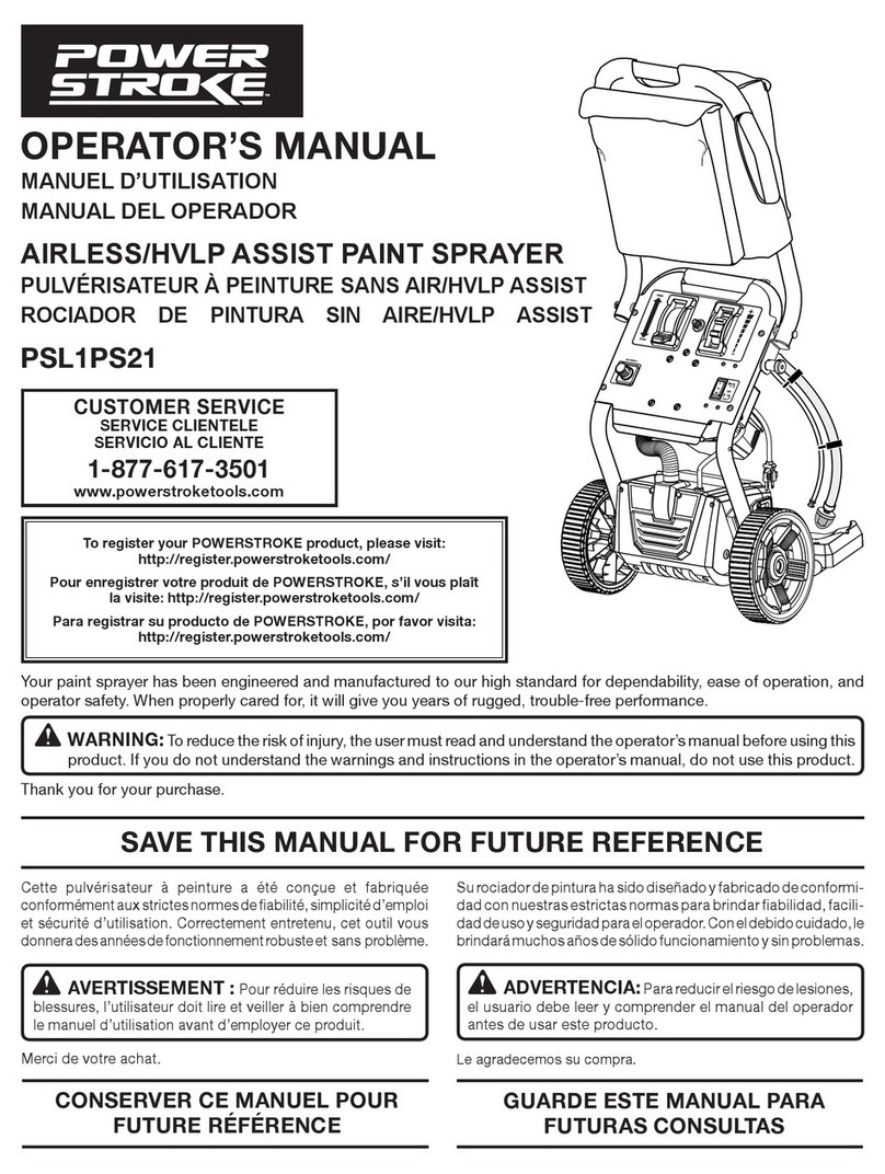 Power Stroke PSL1PS21 Operator's manual