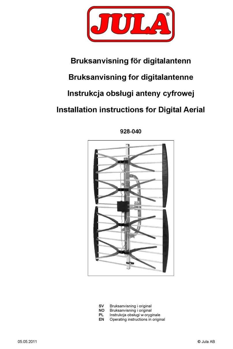 Jula 928-040 installation instructions