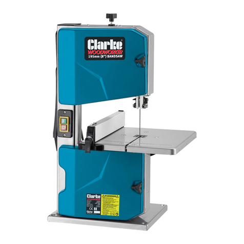 Clarke WOODWORKER CBS205 Instruction Manual
