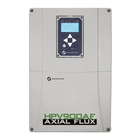 Magnetek CPA HPV 900 Axial Flux PM Series Technical manual