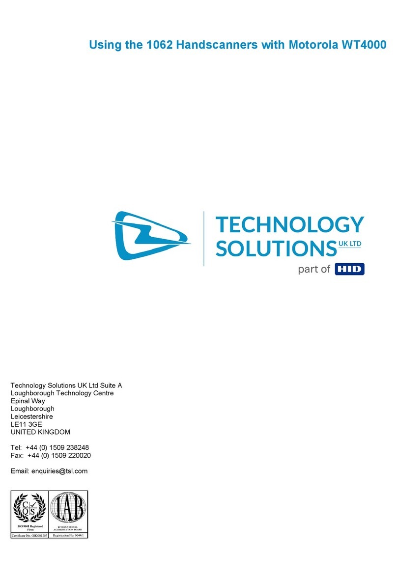 HID Technology Solutions 1062 User manual