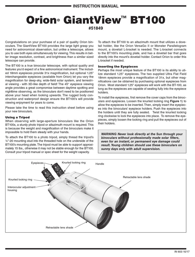 Orion GiantView BT100 instruction manual