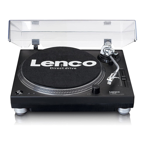 LENCO L3809 user manual