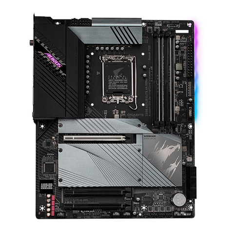 Gigabyte Z690 AORUS MASTER User manual