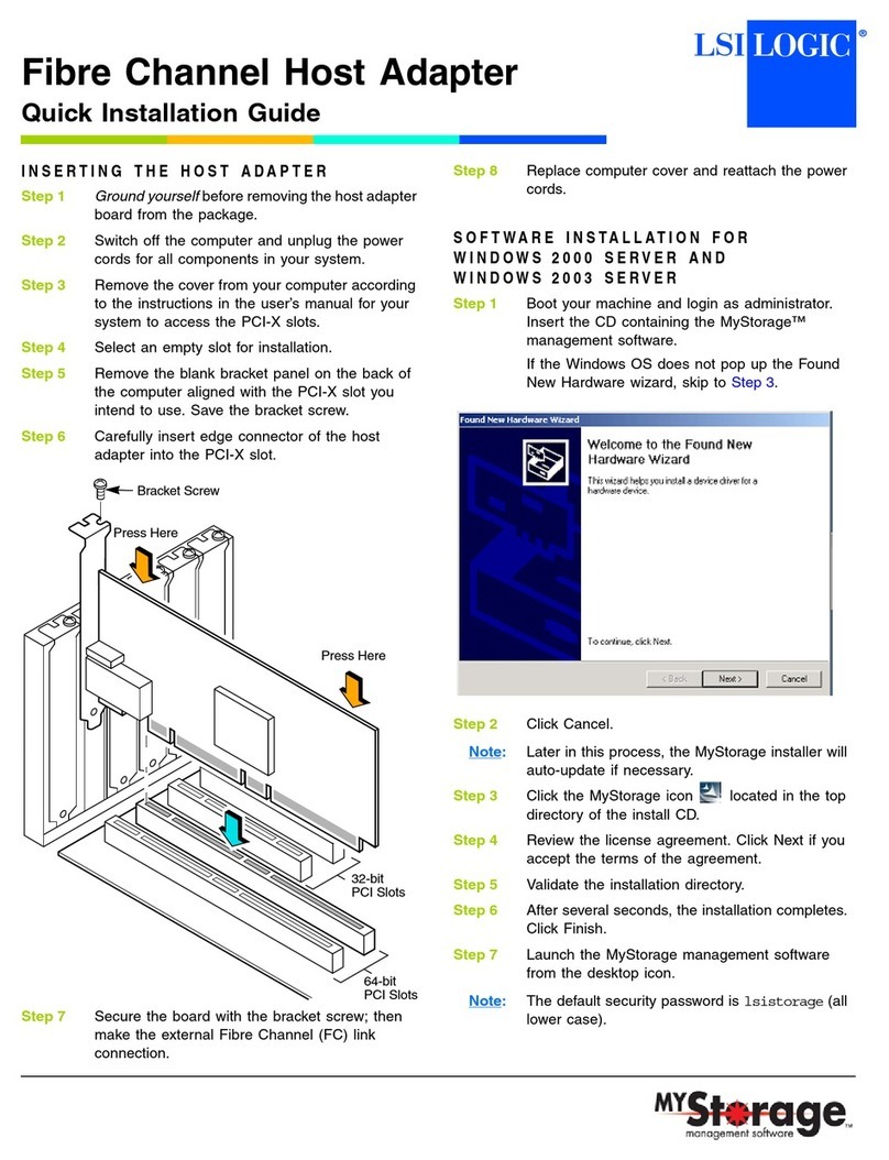LSI S14077 User manual
