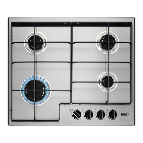 Zanussi ZGNN642X User manual