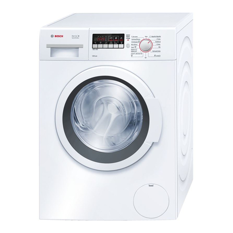 Bosch WAK24268EE Specification sheet