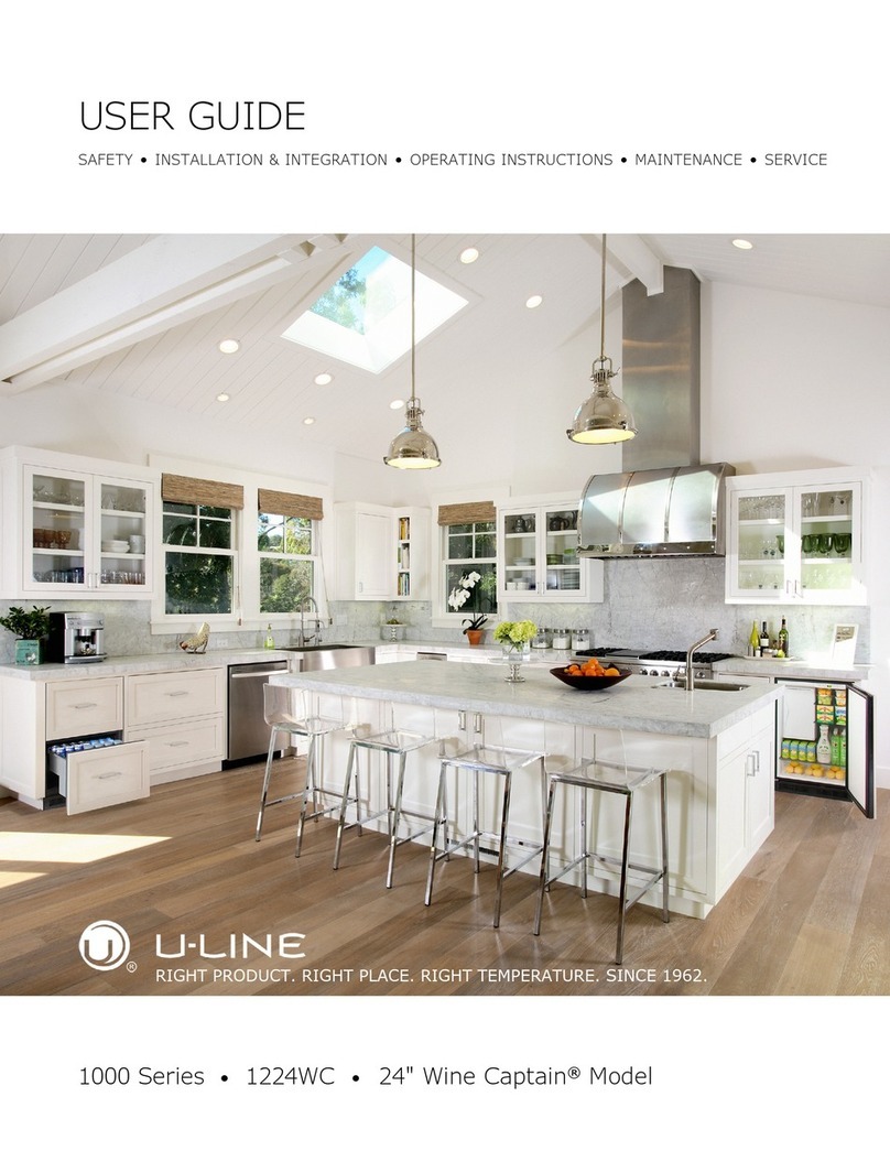U-Line 1024WC User manual
