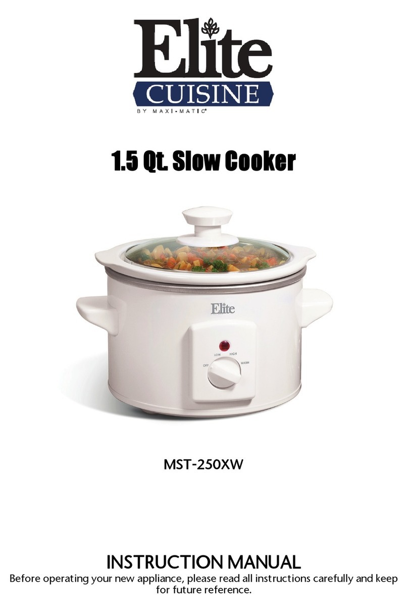 Elite Products MST-250XW instruction manual