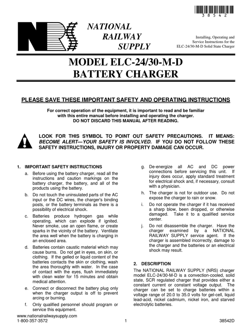 NRS ELC-24/30-M-D Installing, operating and service instructions