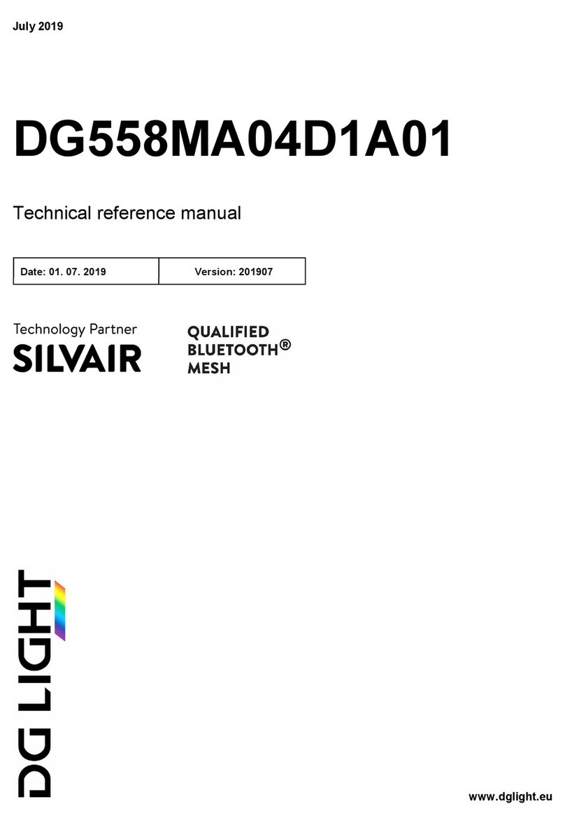 Silvair DG558MA04D1A01 Technical reference manual Silvair DG558MA04D1A01 Technical reference manual