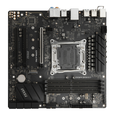MSI X299M-A PRO manual