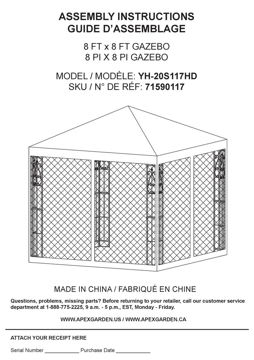 Apex Garden YH-20S117HD User manual