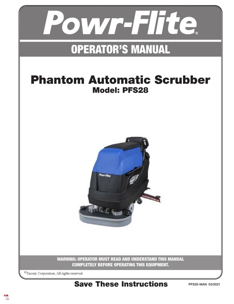 Powr-Flite Phantom PFS28 User manual
