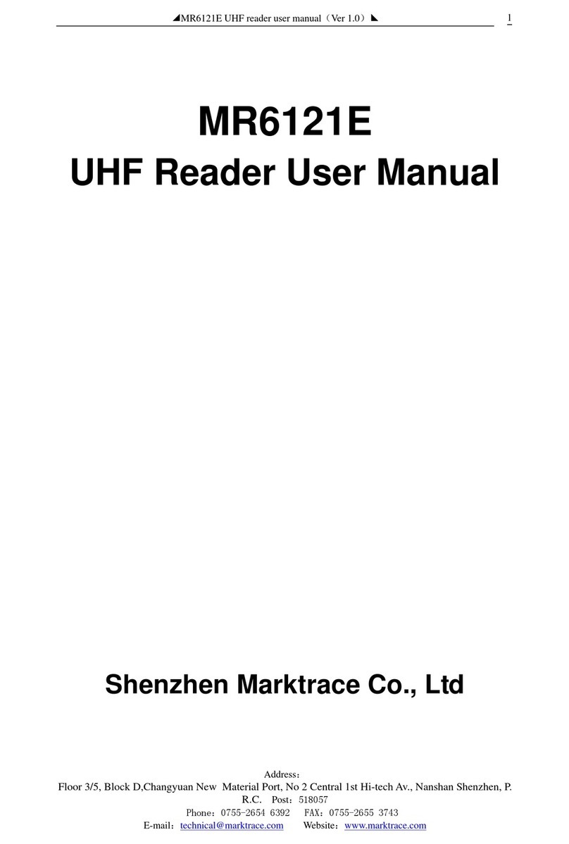 Marktrace MR6121E user manual