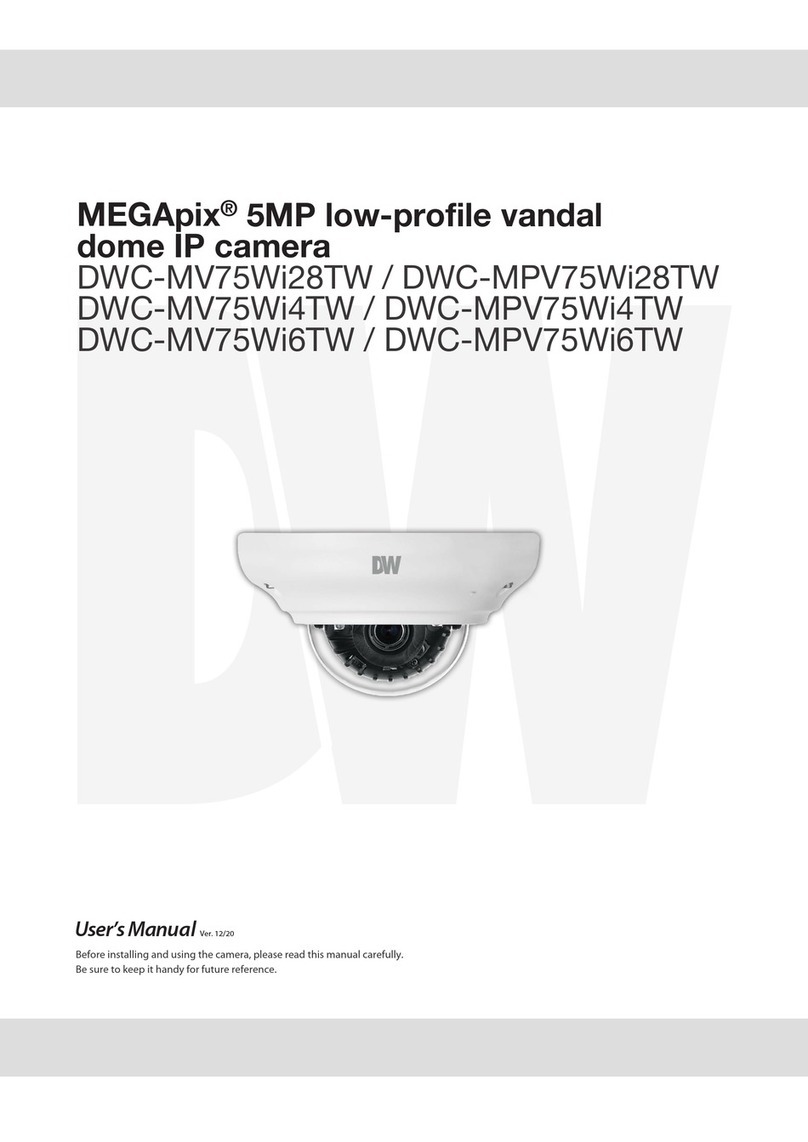 Digital Watchdog MEGApix DWC-MV75Wi28TW User manual