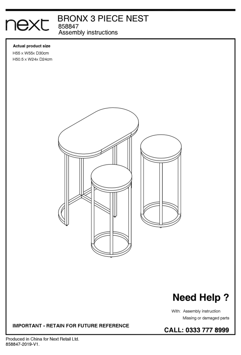 Next 858847 Assembly instructions