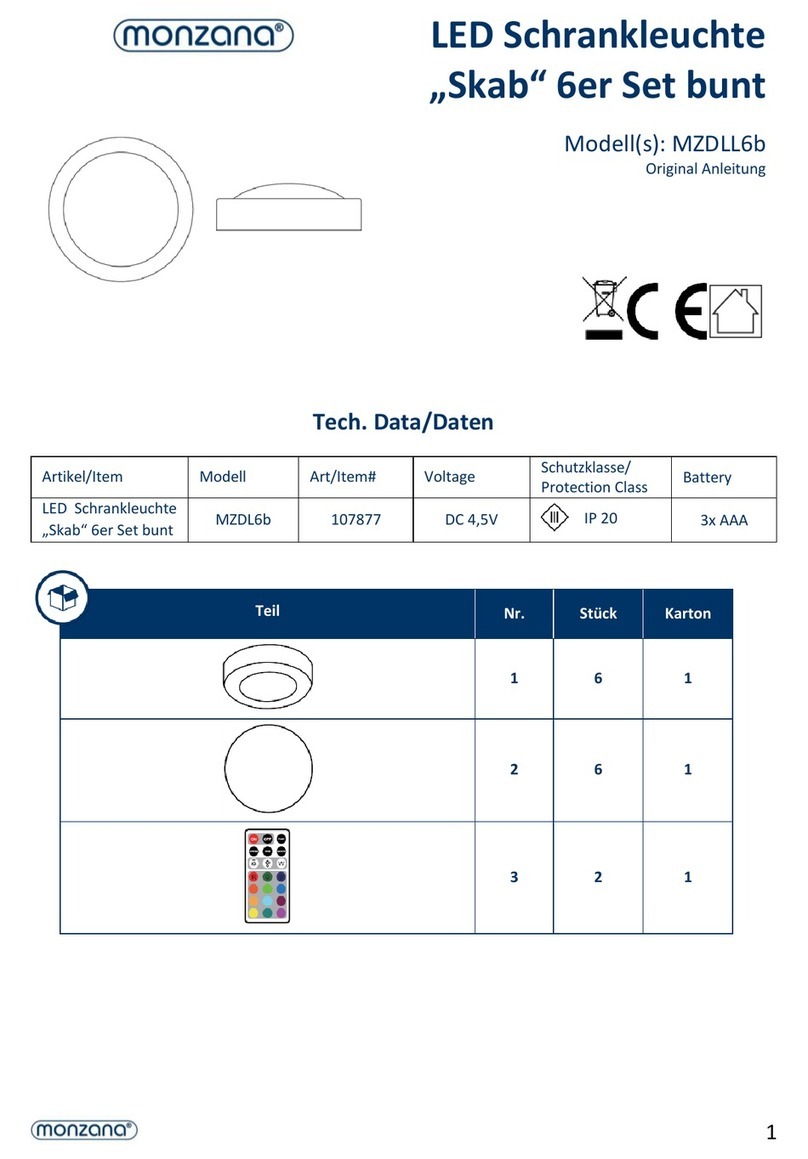 Monzana MZDLL6b User manual Monzana MZDLL6b User manual