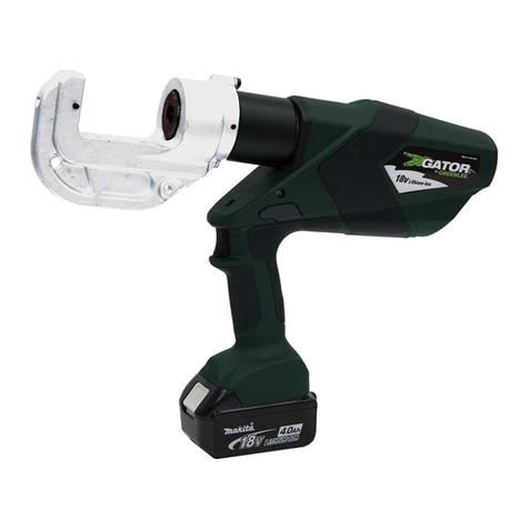 Textron Greenlee GATOR EK1240KLX User manual